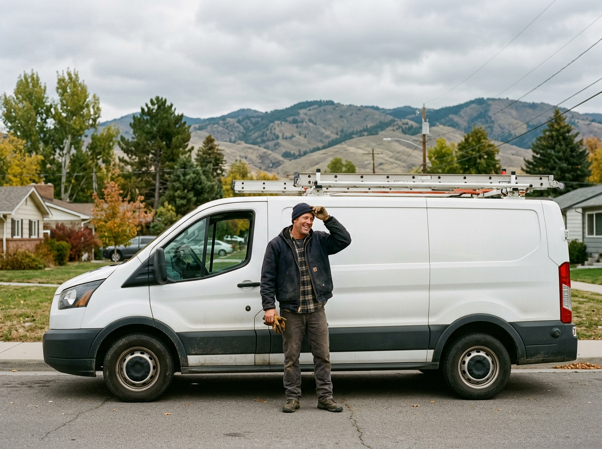 The Boise Furnace Pros team at work in Boise